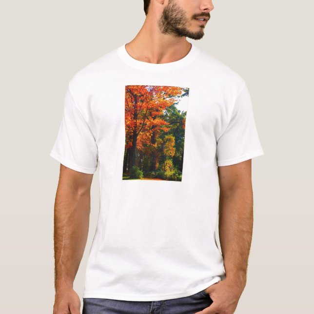 Höstblad Tee Shirt (Framsida)