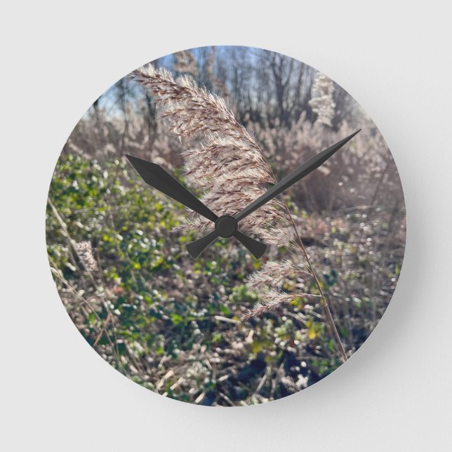 Höstblickar... Rund Klocka (Framsida)