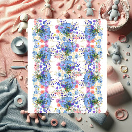 Höstblomma Pastel Blue Botanical Blommigt