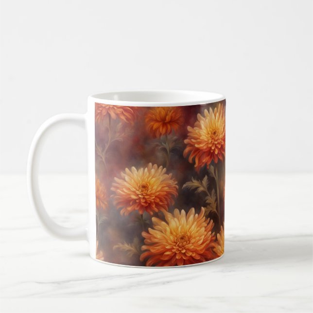 Höstblommig mugg (Vänster)