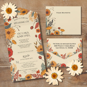 Höstblommor Fall Wedding