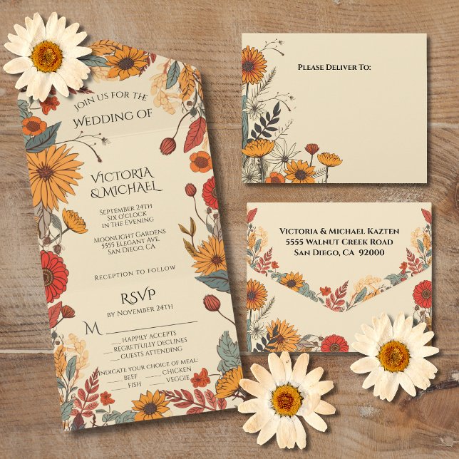 Höstblommor Fall Wedding (Skapare uppladdad)