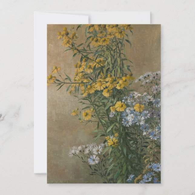 Höstblommor | Gunnar Gunnarsson Wennerberg (Framsida)