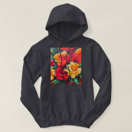 Höstblommor Hoodie