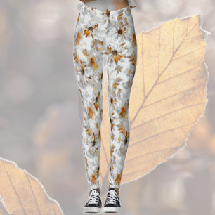 Höstblommor Leggings