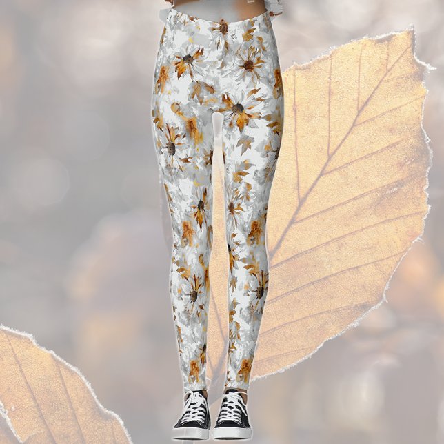 Höstblommor Leggings (Skapare uppladdad)