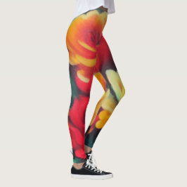 Höstblommor Leggings