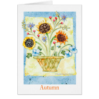 Höstblommor OBS Kort