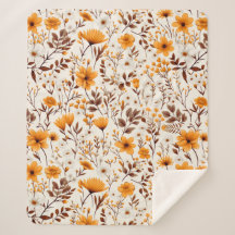 Höstblommor och Löv för vattenfärg