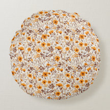 Höstblommor och Löv för vattenfärg