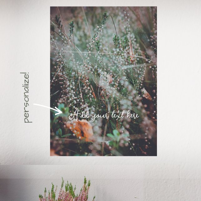 Höstblommor Poster (Skapare uppladdad)