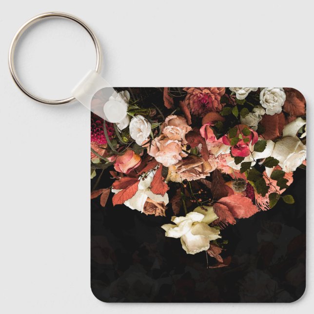 Höstblommor (Stylized Print Keychain) Nyckelring (Framsida)