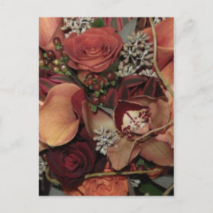 Höstblommor Vykort