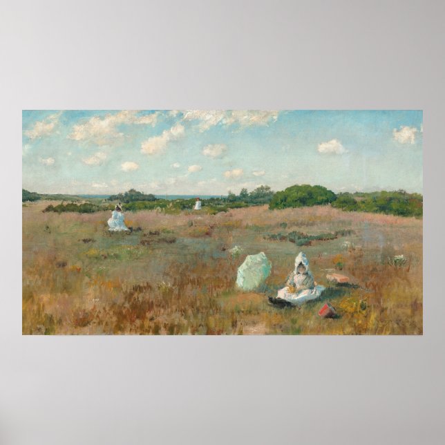 Höstblommor - William Chase Fine Art Poster (Framsidan)