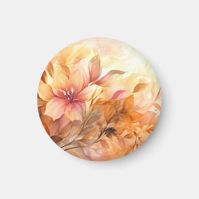 Höstblomster Magnet (Framsidan)