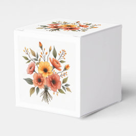 Höstblomsterbukett Favorit låda Presentaskar