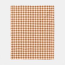Höstbränd orange gingham-mönster höst-rutigt