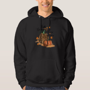 Höstbrisen Och Höstlöv Leopard Pumpor Höstlöv Hoodie