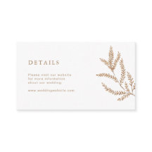 Höstbröllopswebbplats