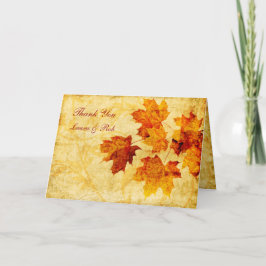 höstbrunt bröllop Tack