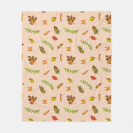 Höstbryggning Fleecefilt