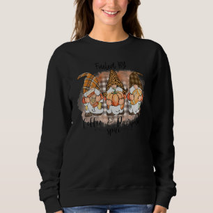 Höstcitat Drivet Av Kaffe Och Pumpa Krydda Höst T Shirt