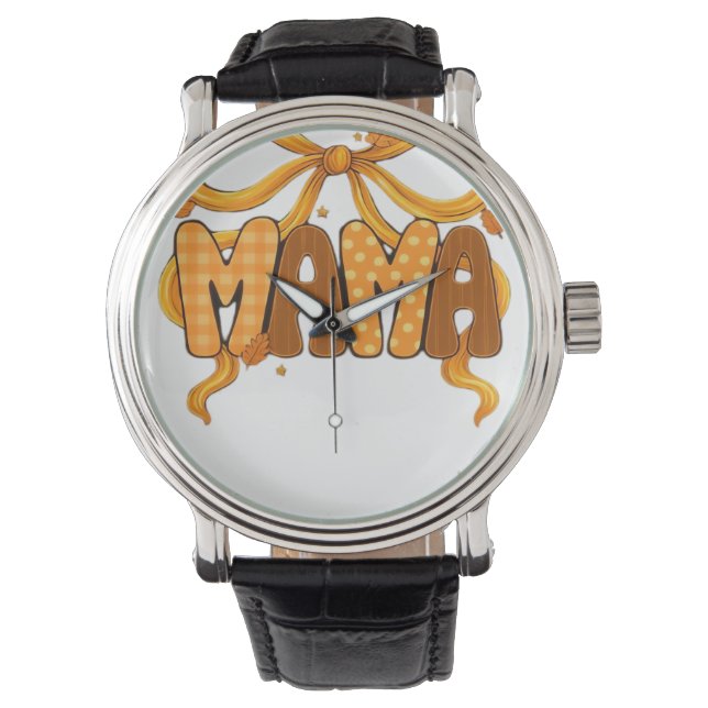 Höstcoquette Mamma - Mysigt Fall Aesthetic med Bo Armbandsur (Framsida)