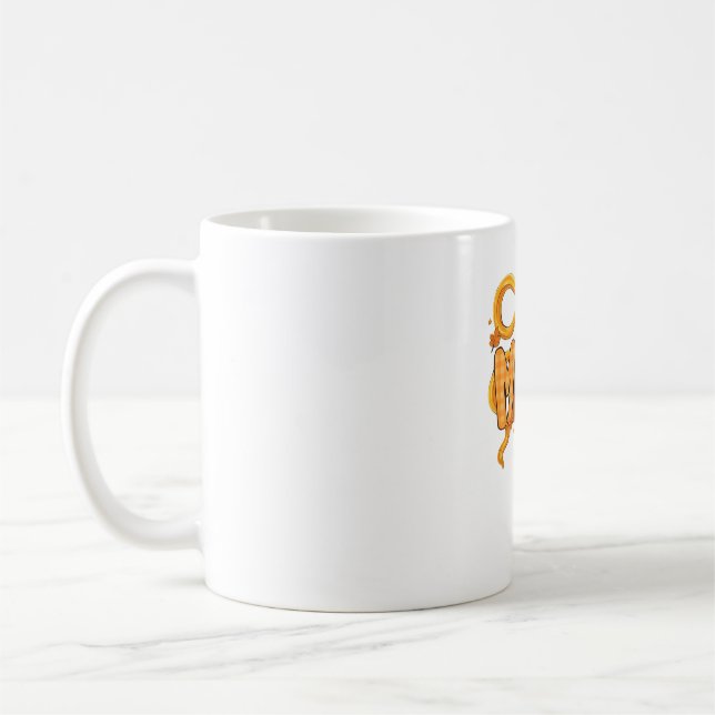 Höstcoquette Mamma - Mysigt Fall Aesthetic med Bo Kaffemugg (Vänster)