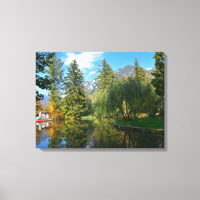 Höstdammdyna Canvastryck (Framsida)