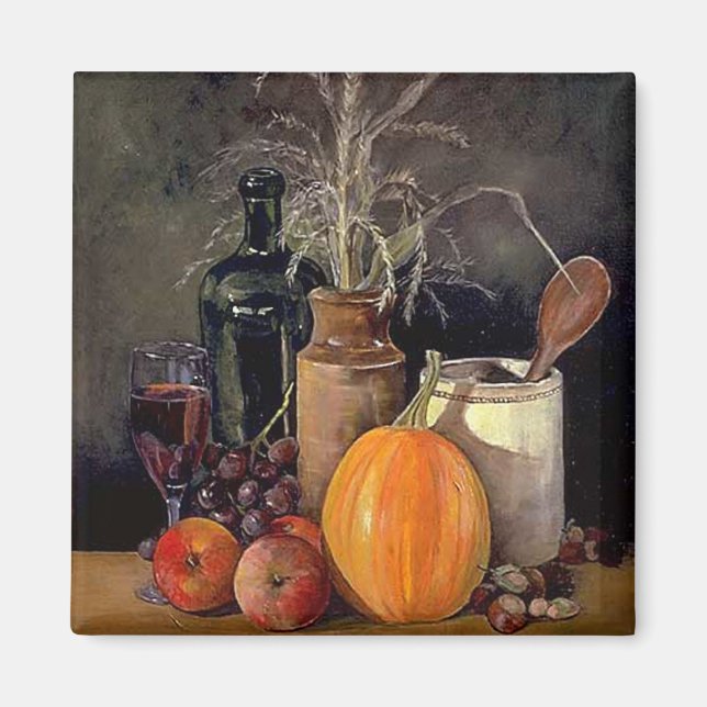 HöstDekorationer på Bord Magnet (Framsidan)