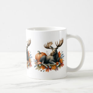 Höstdjurskaffe Mugg