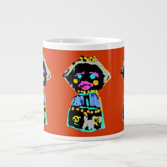 Höstdocka Jumbo Mugg (Framsidan)