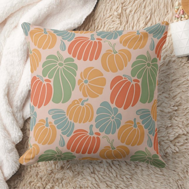 Höstdockans påfyllnadshölje - Fall Decor med Kudde (Filt)