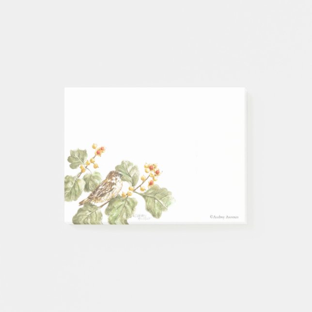 HöstDynor Dynor för födelsemeddelande Post-it Block (Framsida)