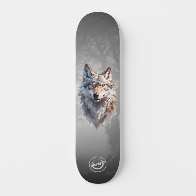 Hosted - Apex Series - "Timber Varg" Skateboard (Framsida)