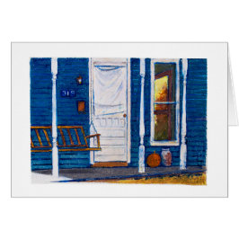 Hösteftermiddag Hälsningskort