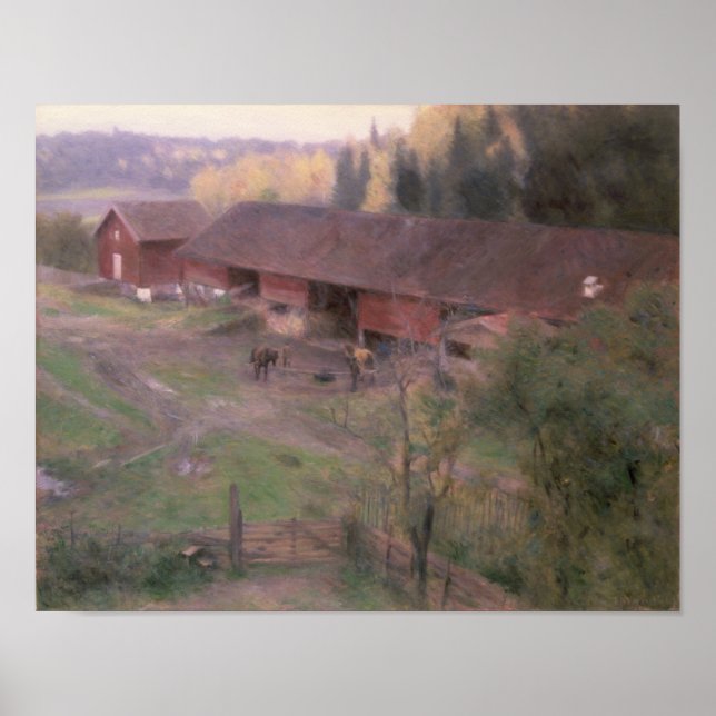 Hösten 1891 poster (Framsidan)