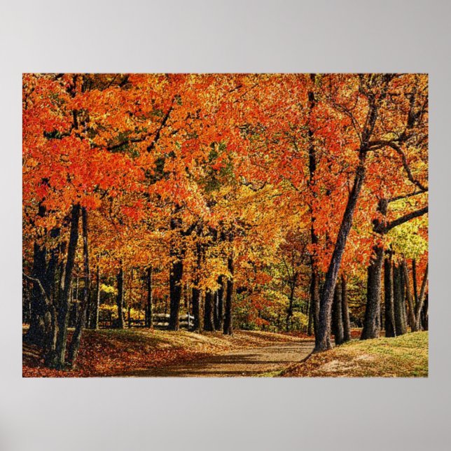 Hösten 30 böjd poster (Framsidan)