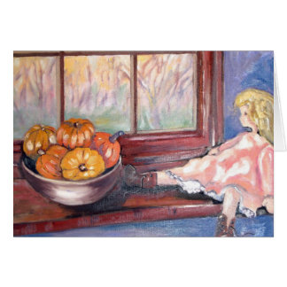 Hösten är här hälsningskort