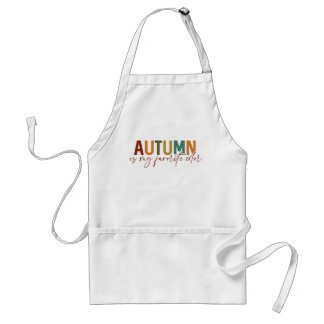 Hösten är min favorit Färg Förkläde