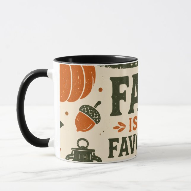 Hösten är min favorit mugg (Vänster)