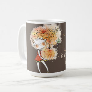 Hösten är min favoritvismlighet kaffemugg