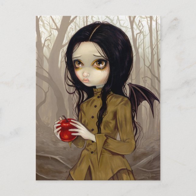 "Hösten är min sista chans" vykort (Framsida)