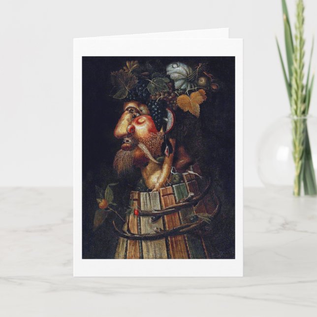 Hösten, Arcimboldo Kort (Framsida)