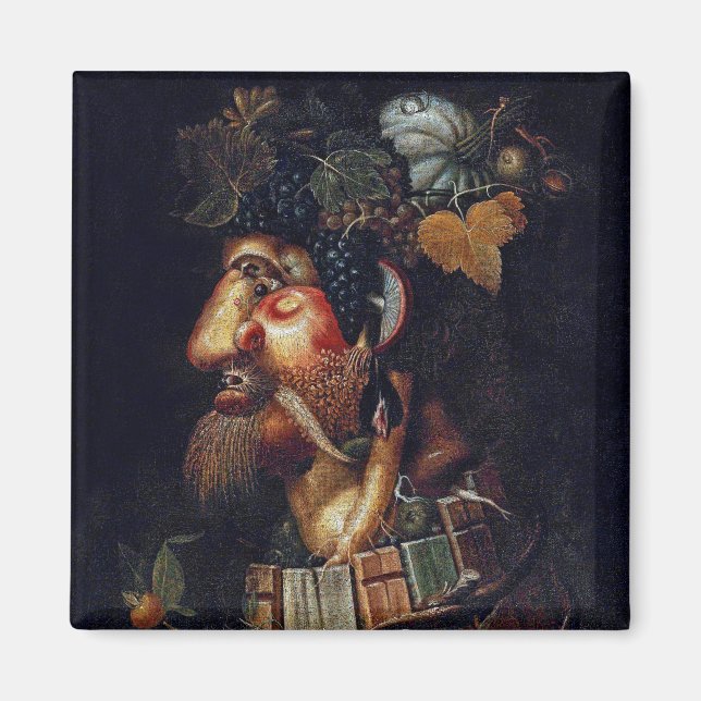 Hösten, Arcimboldo Magnet (Framsidan)
