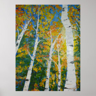 Hösten Aspen Poster