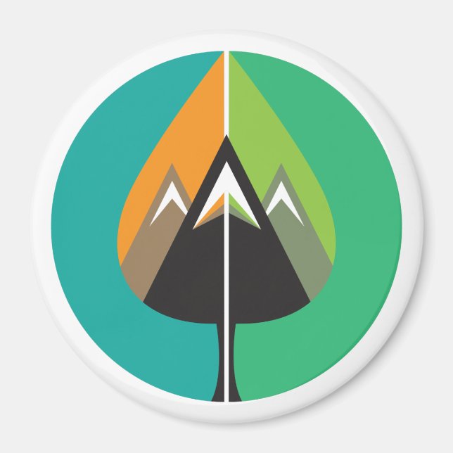 hösten äventyr magnet (Framsidan)