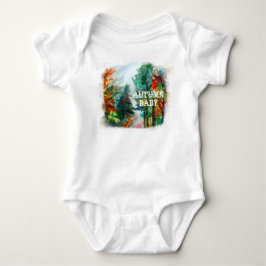 Hösten Baby Jersey Bodydräkt, vit Tee Shirt