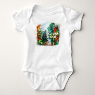 Hösten Baby Jersey Bodydräkt, vit Tröja