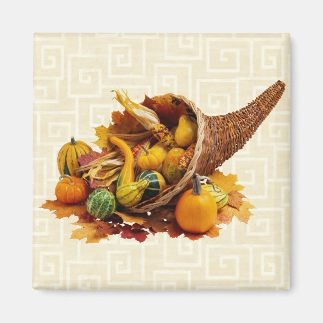 Hösten Basket Magnet (Framsidan)